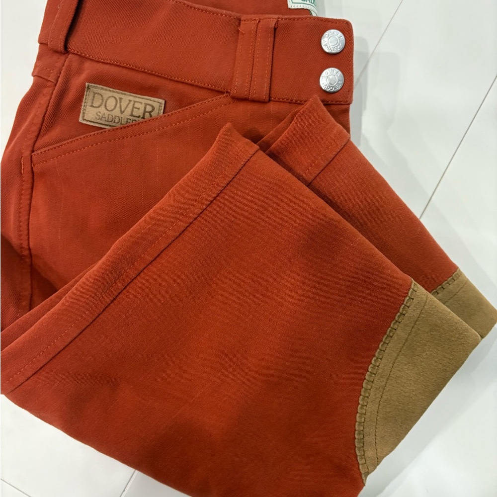 Dover Saddlery Rust Riding Breeches